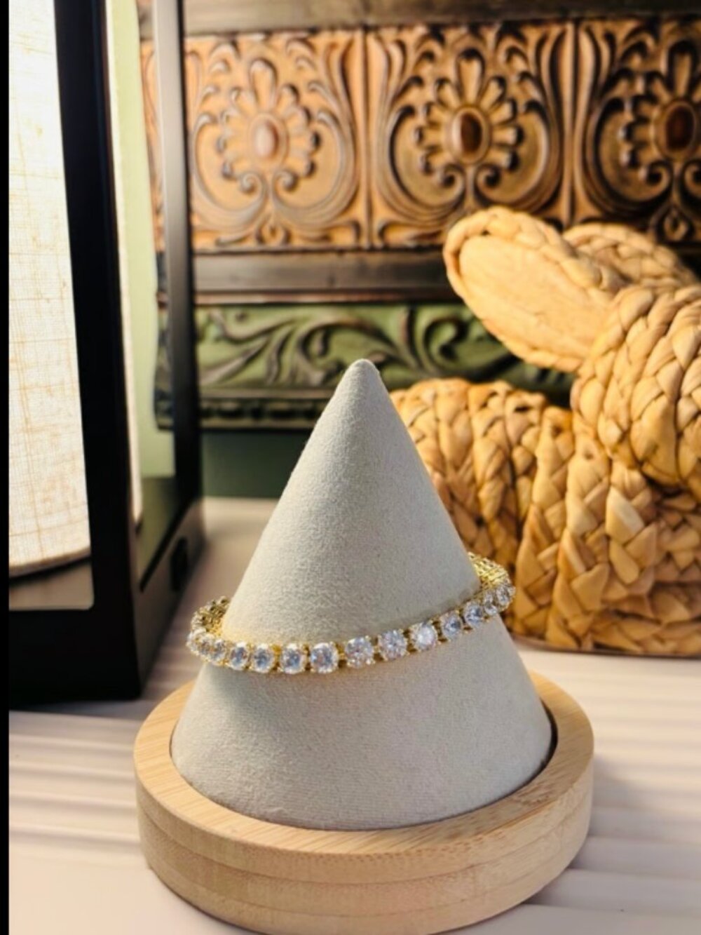 CZ tennis bracelet